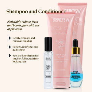 Set de Champú y Acondicionador con Aceite de Argán y Macadamia, Repara el Cabello Dañado, Ayuda a Fortalecer y Reparar el Cabello Seco y Dañado - Product Image 5