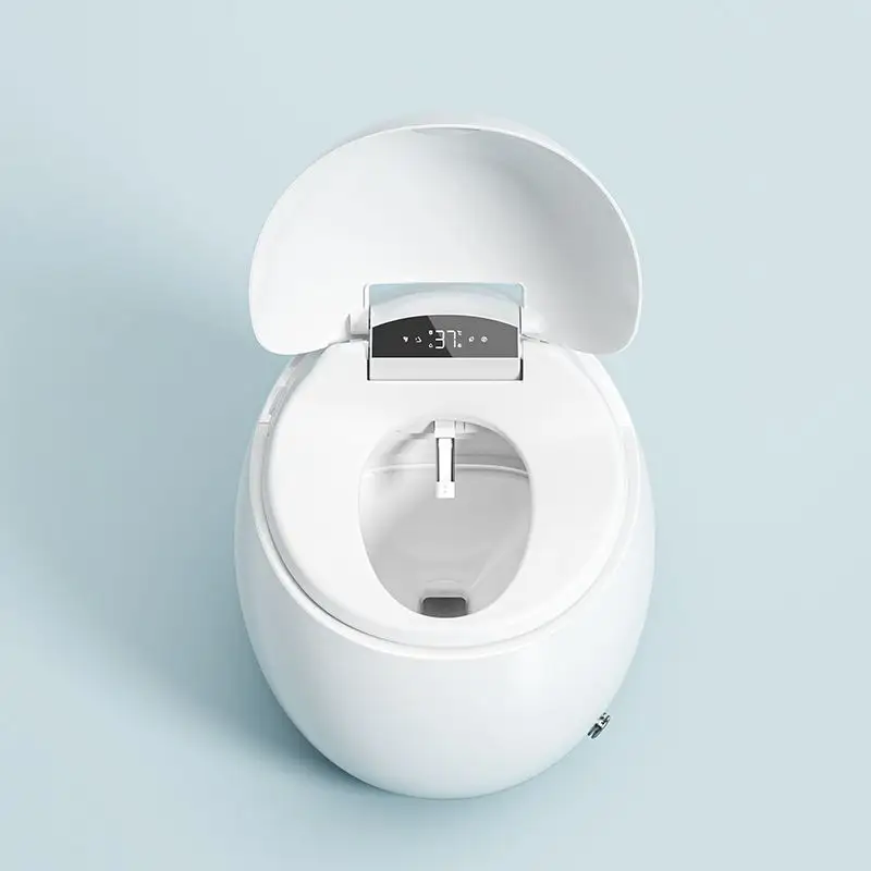 Hot Sale Automatic Sanitary Ware Items Ceramic Bowl Black Bathroom Wc Intelligent Smart Bidet Toilet