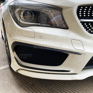 Spoiler de pare-chocs avant, diffuseur et canards de phares antibrouillard pour Mercedes-Benz CLA-Class C117 CLA45 CLA220 CLA250 AMG 2013 2014 2015 - Product Image 3