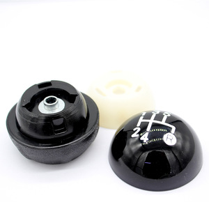 Car Gear <b>Shift</b> <b>Knob</b> Black 5 Speed 6 Speed Ergonomic For Fiat 500C - Product Image 4
