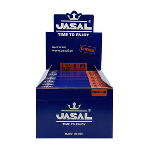 Conos Blancos UASAL 1¼, Paquetes al por Mayor, Papel de Liar Ecológico de Grado Alimenticio Personalizable - Product Image 2