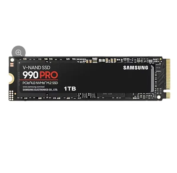 MZ-V9P1T0BW 원래 새로운 SSD 1TB 990 프로 PCIe4 NVMe M.2 SSD 하드 드라이브 솔리드 스테이트 디스크 메모리 카드 PC 노트북 드라이브