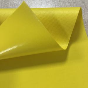 防风40盎司码头密封聚氯乙烯织物防挤物流聚氯乙烯涂层织物 - Product Image 2