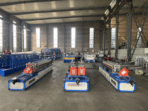 c U <strong>Z</strong> <strong>Purlin</strong> Roll Forming <strong>Machine</strong> <strong>Making</strong> Purline Roll Forming <strong>Machine</strong> Steel Frame Keel Farm Greenhouse Photovoltaic - Product Image 6