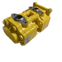 Pompa Gigi Hidrolik Pompa Tandem 07400-40500 untuk Buldoser D60