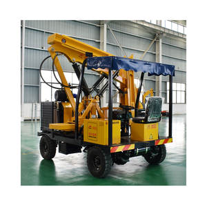 Penggerak tumpukan roda canggih untuk konstruksi Foundation tanah, mesin <span class=keywords><strong>Piling</strong></span> hidrolik dengan efisiensi luar biasa - Product Image 4