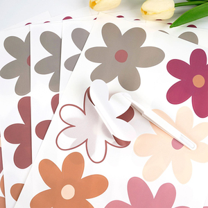 6PCS/Set <strong>Daisy</strong> <strong>Wall</strong> <strong>Stickers</strong> Boho Groovy Floral Large <strong>Wall</strong> <strong>Stickers</strong> Waterproof Bedroom Nursery Living Room Decor <strong>Wall</strong> <strong>Stickers</strong> - Product Image 5