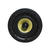 Haut-parleur coaxial sans bordure de nouvelle conception pour plafond, vente en gros, pour cinéma maison