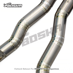 Sistema de Escape Catback Personalizado para BMW M8 F91/F92/F93 4.4T 2017-2024 con Tubo en X y Silenciador Valvetronic - Product Image 4