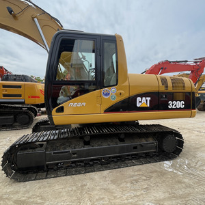 รถขุดตีนตะขาบ CAT 320C มือสอง ขนาด 20 ตัน ระบบไฮดรอลิก ยี่ห้อแคตเตอร์พิลลาร์ สำหรับงานก่อสร้าง - Product Image 1