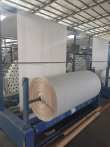 GRS Custom PP Laminated Super Sack Cloth Roll Cement Sling Jumbo FIBC Food Grade Baffle Bulk Polypropylene Woven Big Bag Fabric