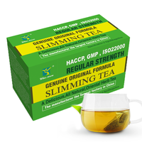 Thé Détox Minceur Naturel aux Herbes Saveur Fruitée Marque Blanche – 20 Sachets pour Ventre Plat, Beauté Naturelle et Vitamines Éclaircissantes pour la Peau