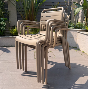 Banc <span class=keywords><strong>de</strong></span> <span class=keywords><strong>jardin</strong></span> moderne Junyi TC2584 pour 4 personnes, en alliage d'<span class=keywords><strong>aluminium</strong></span>, anti-corrosion, imperméable, écologique, pour <span class=keywords><strong>jardin</strong></span>, villa, balcon - Product Image 4