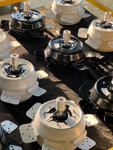 Ventilador HVLS con Motor de Rotor Externo VFans de 220V para Almacenes, Ventilador de Ventilación Moderno <span class=keywords><strong>Comercial</strong></span> con Control Remoto para Oficina - Product Image 3