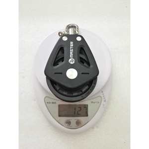 Master BP-0601F Single/Rotating Yacht/Sailboat Bearing <b>Pulley</b> 60mm <b>Wheel</b> Diameter 10mm Wire Diameter Marine Hardware - Product Image 1