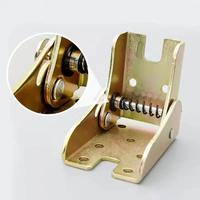 Charnières de support de couvercle en bronze, accessoires de meubles pour vitrine, armoire