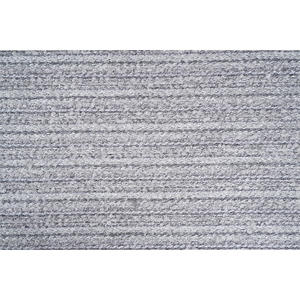 Tela Tweed de Primera Calidad Hecha en Corea, Gris Plateado con Brillo, Textura Chenille, OEM y ODM, Textil Tejido Personalizado - Product Image 1