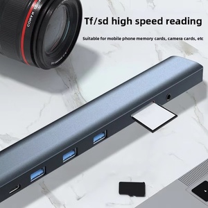 Hub USB C 10 en 1: 4K, 100W PD, 3 USB 3.0, Lector SD/TF, Ethernet - Estación <span class=keywords><strong>de</strong></span> Conexión Universal para MacBook/Dell/<span class=keywords><strong>HP</strong></span>/Lenovo - Product Image 6