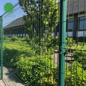 Design moderne, belle porte en <span class=keywords><strong>fer</strong></span> et clôture en treillis <span class=keywords><strong>m</strong></span>étallique soudé, décor de jardin extérieur élégant - Product Image 2