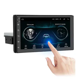 Camecho Drop-shipping 1 Din 7'' Android 9.0 Car Radio 2.5D Screen Auto GPS Wifi BT FM Phone Link Autoradio Stereo Car Player
