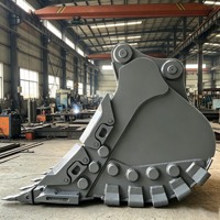 Bucket Baja RB HDR Berkualitas Tinggi dan Tahan Lama dengan Garansi 1 Tahun dan Lebar yang Dapat Disesuaikan untuk Excavator Pertambangan