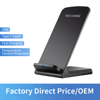 10w 15w Pad Station de charge rapide de charge sans fil pour Iphone Smart Phone Android Câble de charge