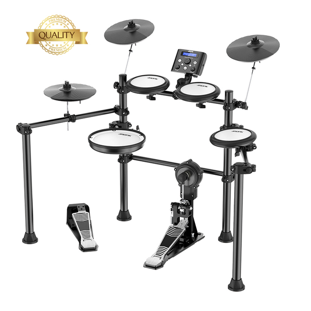 China Drum Set Professional TDX-21 AROMA Mesh Heads Percussion Electric Drums Wholesale Price 5PCS Digital Drum Kit