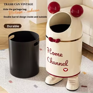 Bán buôn sản phẩm mới: công suất lớn nhà vệ sinh phòng tắm giấy giỏ phim hoạt hình thùng rác, và tiêu chuẩn xuất hiện cao - Product Image 3