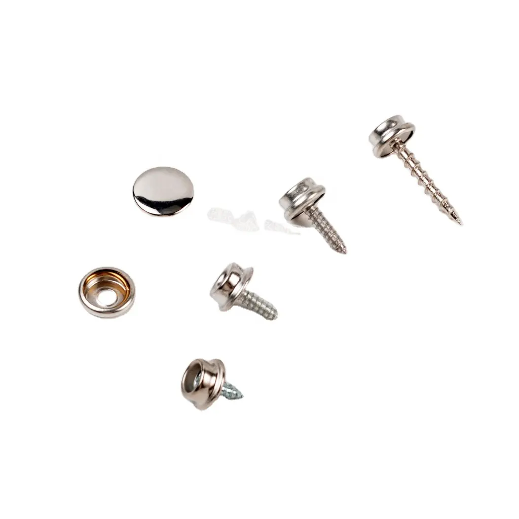 3 parts Screw Nail Snap Button for tents belt or cushion BM10727#