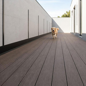 Plancher composite pour terrasse extérieure, résistant aux intempéries, anti-rayures, imperméable, en WPC co-extrudé, fabriqué en Chine - Product Image 3