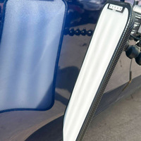 Kit d'outils PDR professionnel pour réparation de bosses de voiture, lampe de nivellement réglable 9 couleurs de 40 cm alimentée par batterie, idéale pour les bosses de type Pit Dent PDR