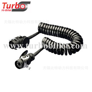 Câble d'alimentation spiralé Wabco 4460082430 EBS 24V avec connecteur pour électronique de camion - Product Image 3
