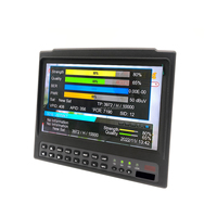 Professional 7" Satellite TV Signal Meter Finder Built in Spectrum Analyzer, DC12V Output for CCTV Camera