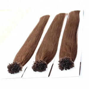Russian 100 <b>Cheap</b> Remy U Tip Hair <b>Extensions</b> Wholesale 1G Strands Miami Nail Tap Hair <b>Extension</b> - Product Image 2