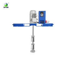 Mélangeur automatique haute puissance pour cuves IBC, à pales en acier inoxydable 304, 220V/380V, pour le traitement de produits chimiques et cosmétiques, avec moteur électrique