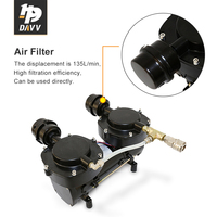 Respirateur de plongée sous-marine, compresseur d'air avec tuyau de 15m et respiration, narguilé, avec embout
