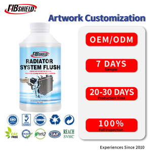 FIBSHIELD 354ML <span class=keywords><strong>Limpiador</strong></span> <span class=keywords><strong>de</strong></span> Radiador con Logotipo Personalizado, Limpieza Potente, Tratamiento Anticorrosión <span class=keywords><strong>para</strong></span> Refrigerante, Uso Automotriz - Product Image 1