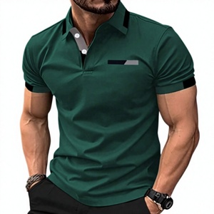 Polo de haute qualité pour hommes, respirant, en coton, avec logo personnalisé, vêtements décontractés, prix de gros, polo pour hommes - Product Image 4