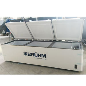 Congélateur commercial à grande capacité, vente chaude, 4 portes, 1000 litres, 600 litres, <span class=keywords><strong>grand</strong></span> congélateur à glace profond - Product Image 4