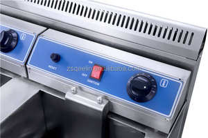 Équipement commercial de restaurant Chauffage à gaz Friteuse à réservoir unique pour <span class=keywords><strong>Tomado</strong></span> Pomme de terre Poisson Banane Corndog - Product Image 5