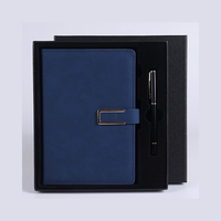 Carnets PQ personnalisables à couverture plate, style vintage, en coffret cadeau premium, ensemble de cadeaux personnalisés, carnets pour étudiants, fournitures scolaires