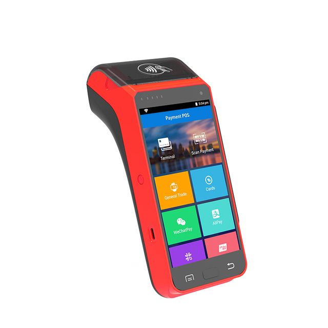 Android Smart POS Terminal Supports All Payment Channels Such As NFC and Apple Location POS System Wifi POS Printer Handheld
