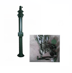 Mât télescopique en aluminium manuel <span class=keywords><strong>de</strong></span> poteau d'antenne <span class=keywords><strong>de</strong></span> <span class=keywords><strong>terre</strong></span> <span class=keywords><strong>de</strong></span> ferme <span class=keywords><strong>de</strong></span> sortie d'usine 6m - Product Image 2