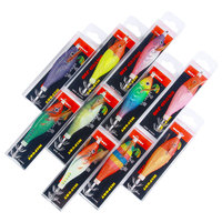 Boîte d'emballage nouveau Style veilleuse appâts de pêche appâts lumineux calmar crevettes leurre de pêche