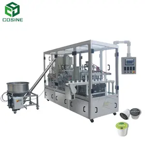 <span class=keywords><strong>Capsules</strong></span> de café <span class=keywords><strong>nespresso</strong></span> K-CUP à grande vitesse, type droit <span class=keywords><strong>pour</strong></span> film en rouleau, joint vide, capsule de machine à café - Product Image 1