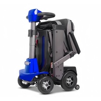 Scooters électriques pliables à commande à distance, 4 roues, légers, pour adultes, loisirs en plein air