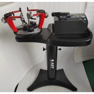 AEF Computerized Badminton Racket <b>Stringing</b> Machine Adjustable Aluminum Alloy <b>Black</b> - Product Image 1
