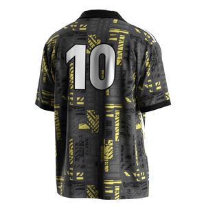 Camiseta de Fútbol Polo de Secado Rápido con Cuello en V, Malla Transpirable y Opciones de Diseño Personalizado para Entrenamientos - Product Image 3