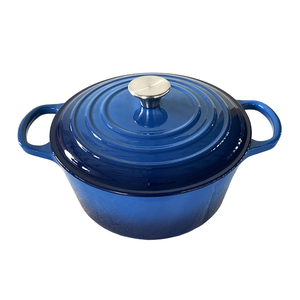 Vente en gros Marmite pour four hollandais en fonte Pots à revêtement émaillé en fonte <span class=keywords><strong>émaillée</strong></span> Casserole - Product Image 2