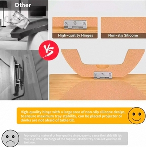 Nhà Máy Trực Tiếp Có Thể Gập Lại Tre Ghế Sofa Tay vịn Khay Cho Đồ Uống Và Đồ Trang Sức Cho Bàn Sử Dụng - Product Image 6